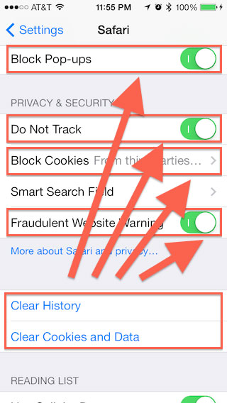 4 mẹo đơn giản tăng tính riêng tư khi dùng iOS 7