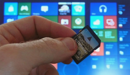 Tăng thêm không gian lưu trữ cho Windows 8 bằng ổ nhớ SD Tăng thêm không gian lưu trữ cho Windows 8 bằng ổ nhớ SD
