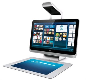 HP ra mắt máy tính bàn có bàn phím cảm ứng