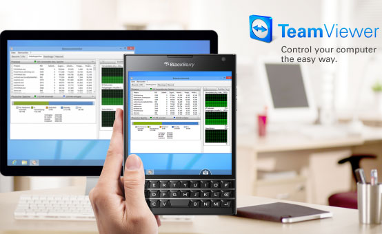TeamViewer đã có mặt trên BlackBerry 10 TeamViewer đã có mặt trên BlackBerry 10