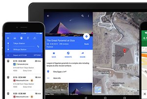 Google Maps cho iOS và Android thay đổi giao diện theo phong cách Material Design