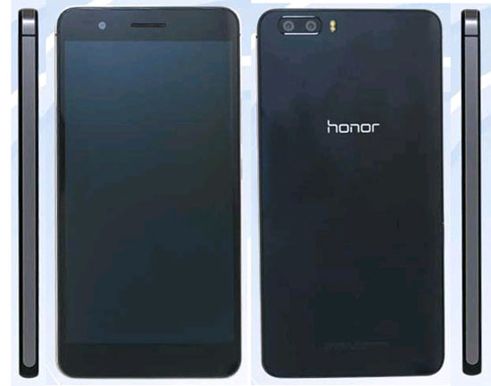 Huawei Honor 6X Huawei Honor 6X lộ khung kim loại, hai camera phía sau