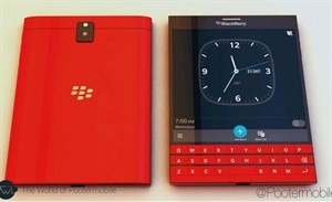 BlackBerry Passport có thêm bản màu đỏ vào tháng 12 tới