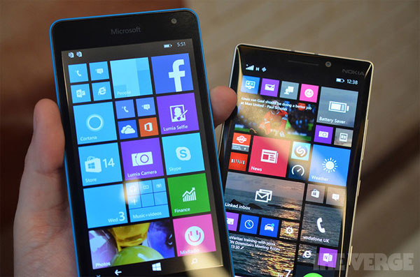 Điện thoại Lumia mang thương hiệu Microsoft đầu tiên ra mắt