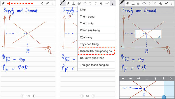 Thủ thuật trên Galaxy Note 4 Các thủ thuật với ứng dụng S Note trên Galaxy Note 4