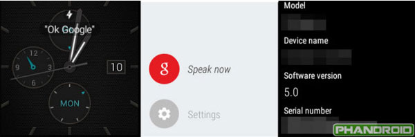 Google hé lộ một số tính năng mới của Android Wear Lollipop cho smartwatch Google hé lộ một số tính năng mới của Android Wear Lollipop cho smartwatch