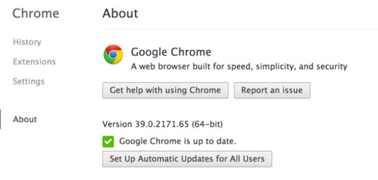 Google Chrome 39 cập nhật, chính thức hỗ trợ 64-bit cho OS X