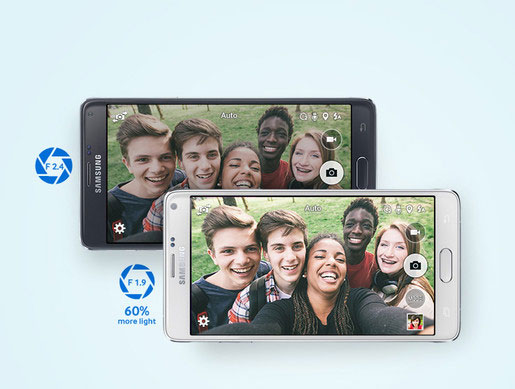 10 ưu điểm trên Galaxy Note 4 khiến iPhone 6 Plus ganh tị