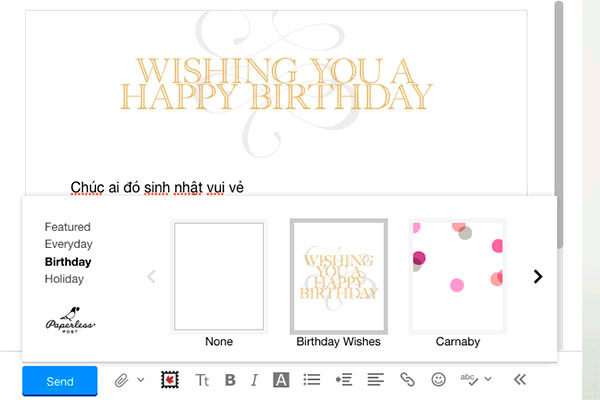 Yahoo bổ sung tính năng gửi mail với nhiều mẫu trang trí đẹp mắt