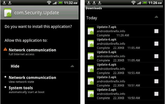 4,5 triệu dế Android dính mã độc NotCompatible