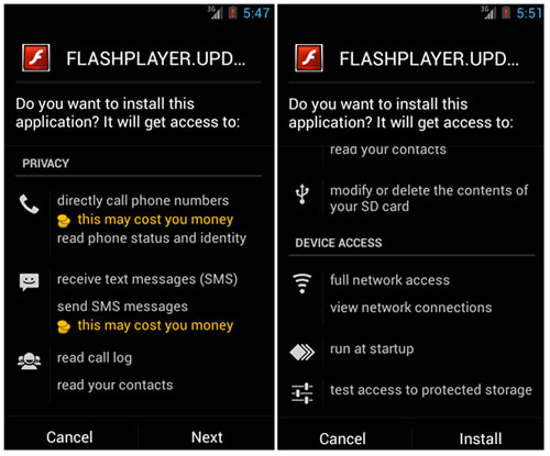 4,5 triệu dế Android dính mã độc NotCompatible