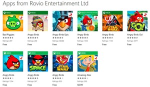 Tất cả các tựa game Angry Birds đang miễn phí trên Windows Phone Store