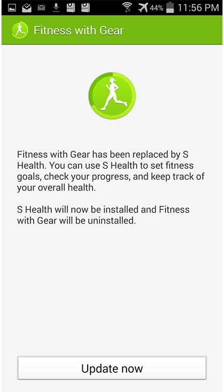 Samsung bỏ Fitness for Gear, tích hợp dữ liệu và nâng cấp S Health