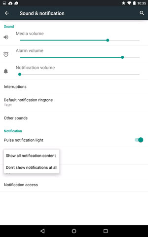 Mở khóa trên Android 5.0 Lollipop Những tính năng của Android 5.0 Lollipop mà Apple sẽ 'mượn' cho iOS 9