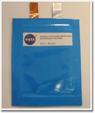 Pin được chế tạo bởi NASA