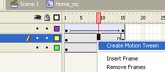 Macromedia Flash - Tạo menu flash kèm âm thanh