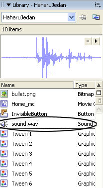 Macromedia Flash - Tạo menu flash kèm âm thanh