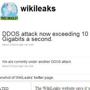 WikiLeaks lại bị đánh sập