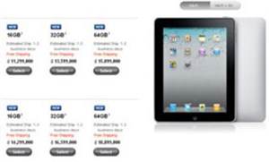 Apple công bố giá iPad tại Việt Nam 
