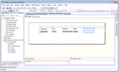 Hướng dẫn tạo và chỉnh sửa báo cáo trong SQL Server Reporting Services