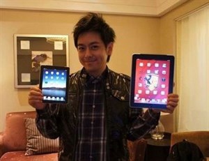 iPad 2 bị rò rỉ trên blog ca sĩ nổi tiếng Đài Loan 