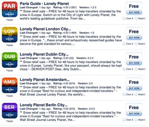 Lonely Planet tặng gói ứng dụng 100USD