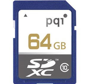 PQI ra mắt thẻ nhớ SDXC Class 10 64 GB