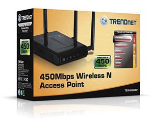 TRENDnet ra mắt trạm thu phát không dây 450 Mbps đầu tiên