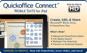 Soạn PowerPoint trên iPad với QuickOffice Connect