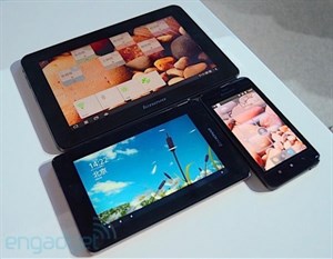 Lenovo trình làng loạt smartphone và tablet mới