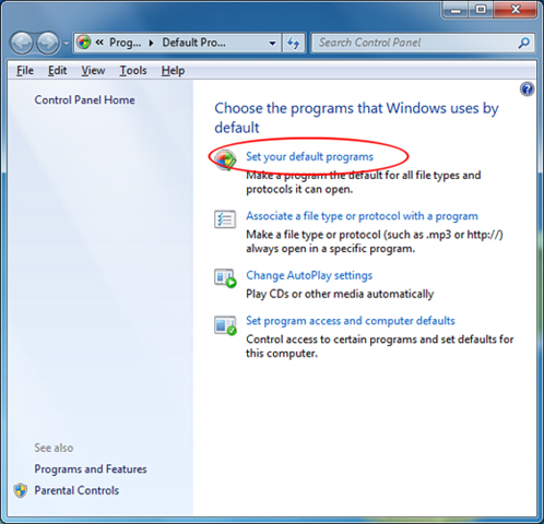 Mở file sai phần mềm