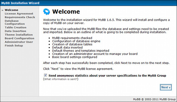 Hướng dẫn cài đặt myBB Forum trên server