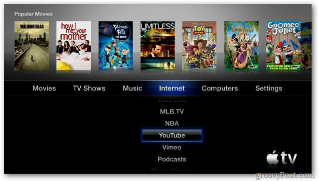 đặt chế độ của YouTube thành Ask