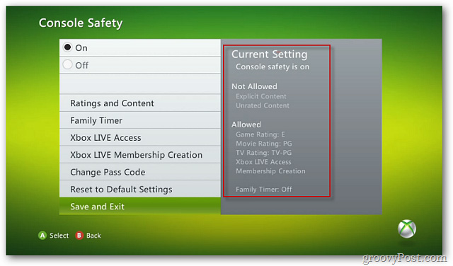 nhấn Save and Exit
