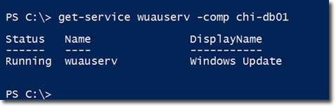 kết nối tới máy remote bằng lệnh get-service