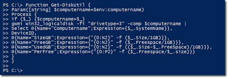 tạo Get-DiskUtil