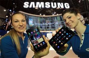 Samsung lập kỷ lục bán thiết bị di động trong 2011