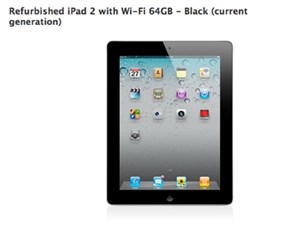 iPad 2 'refurbished' thêm bản 16GB, giá 419 USD