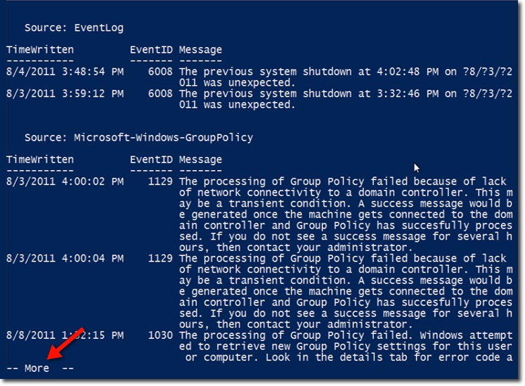 kết quả hiển thị
