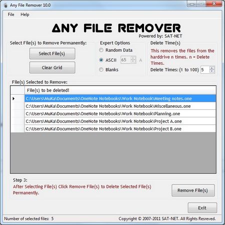 Xử lý những file “cứng đầu” trong Windows bằng AnyFile Remover
