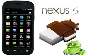 Samsung Nexus S được nâng cấp lên Android 4.0