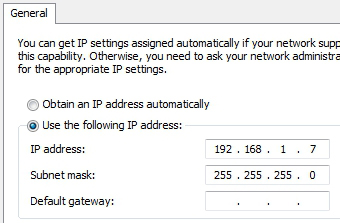 Đặt địa chỉ IP