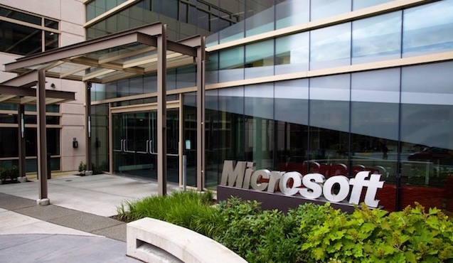 Microsoft Microsoft xây dựng trụ sở có cả khuôn viên thư giãn.