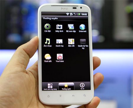 HTC Sensation XL chính hãng giá 15,9 triệu đồng