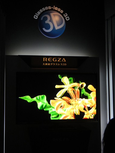 Đây là mẫu TV 3D không cần kính 55 inch đầu tiên thế giới được bán ra.