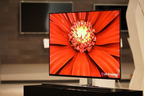 Mẫu HDTV có màn hình OLED lớn nhất thế giới của LG.