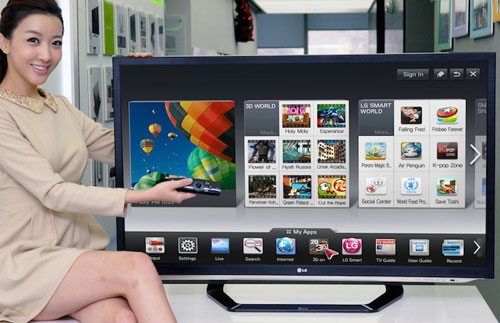 LG bổ sung thêm kho nội dung 3D cho HDTV đời 2012 của hãng.