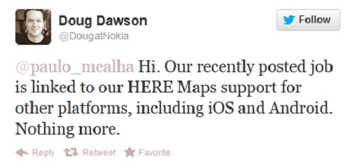 Nokia phủ nhận việc sẽ sản xuất điện thoại Android