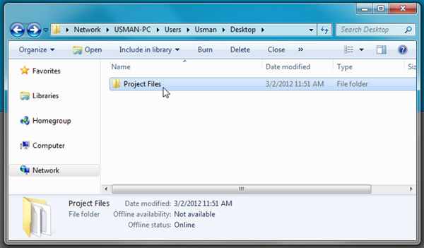 Chia sẻ người dùng và thư mục trên mạng LAN trong Windows 8 