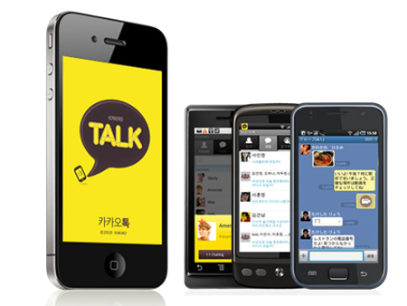 Ứng dụng Kakao Talk của Hàn Quốc Facebook đang bị đe dọa bởi các ứng dụng di động châu Á